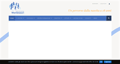 Desktop Screenshot of centrointernazionalemontessori.com
